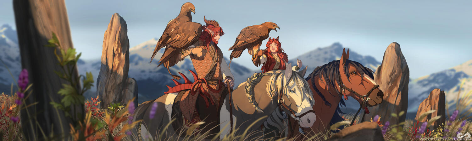 Timeless: Eagle Hunting Among the Standing Stones